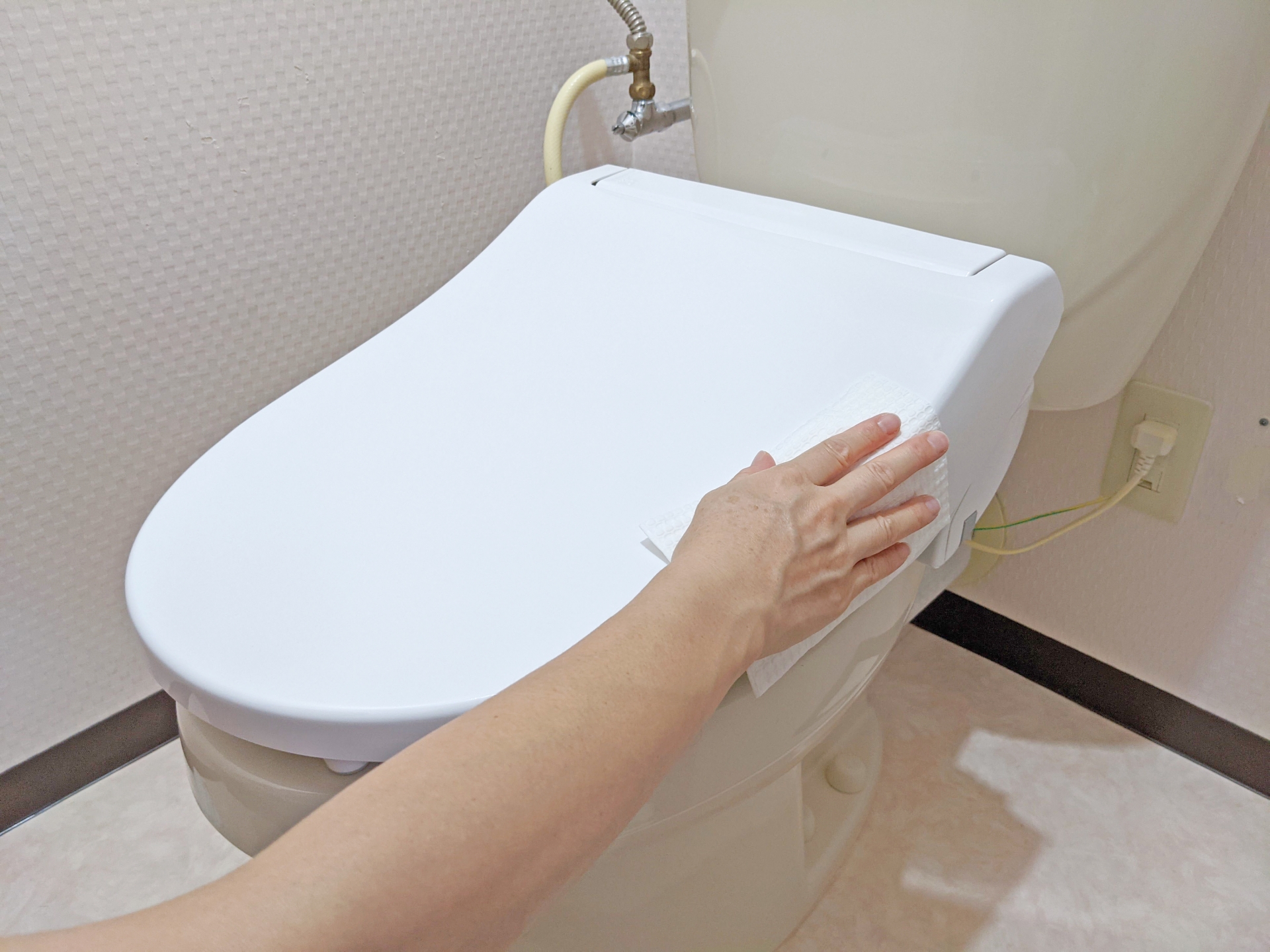 ウォシュレットのトイレ掃除の基本