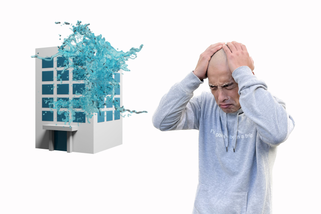 マンション水漏れで下の階に被害が！使える補償や手続き&対処方法を解説
