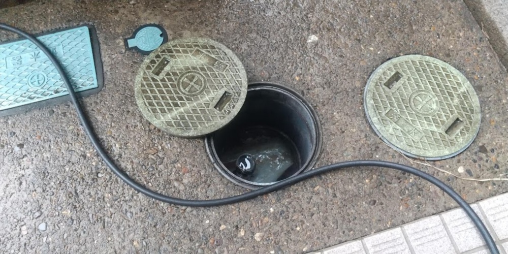 溢れる汚水枡の掃除で注意するポイント