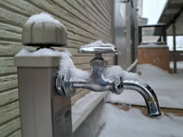 水道管が凍結しやすい条件