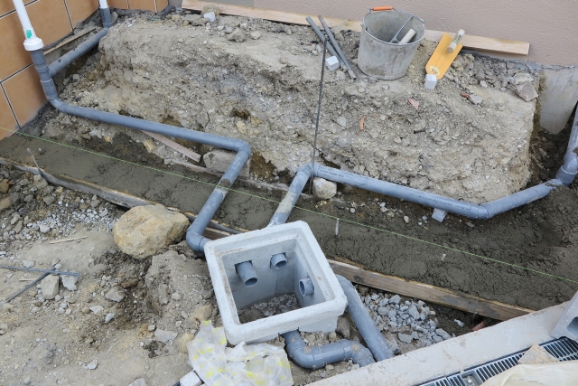 排水枡の交換工事の流れ