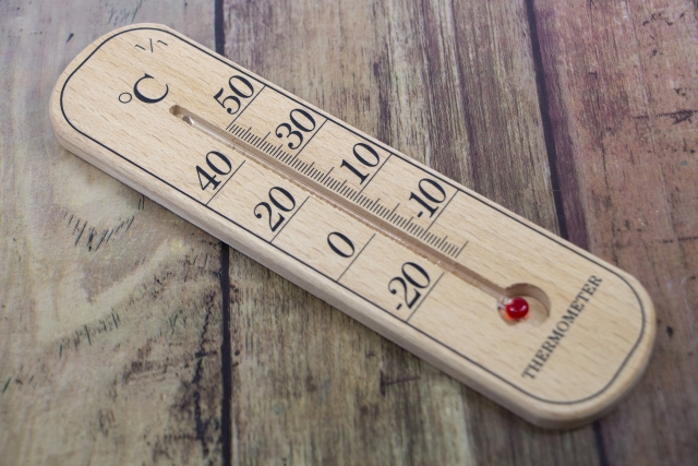 凍結防止ヒーターが稼働する気温