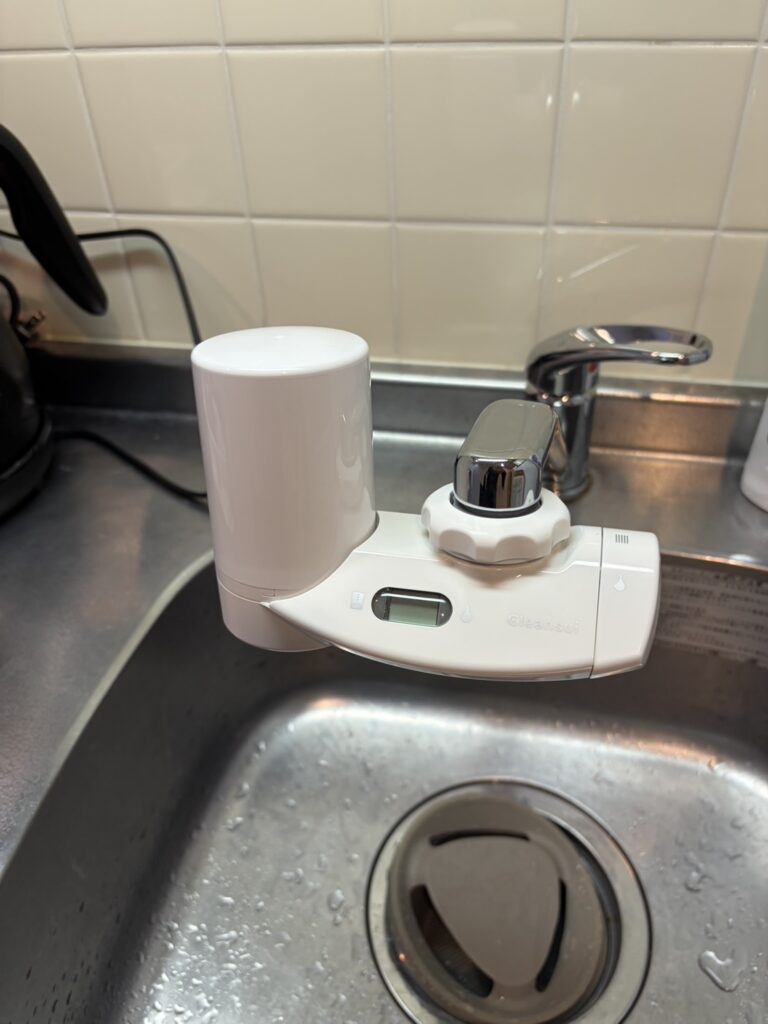 【北区】キッチン蛇口へ浄水器を取り付け