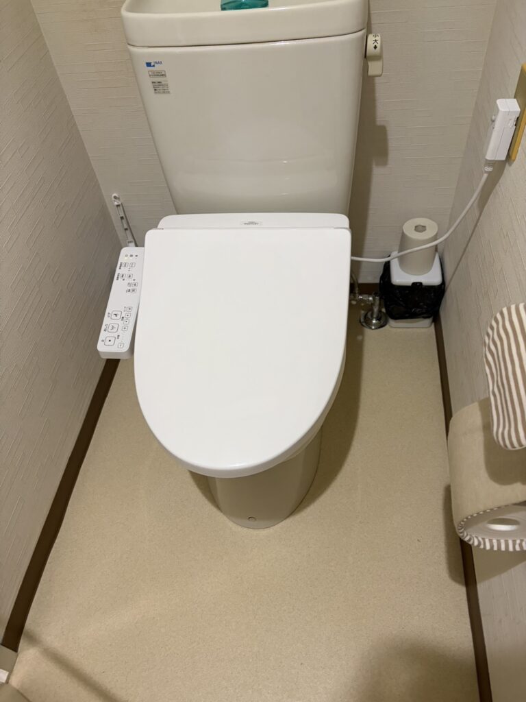 【横浜市旭区】ウォシュレットのノズル不具合で本体を交換